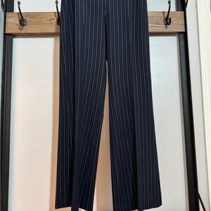 Vintage Y2K The Limited Stretch Career Navy Pinstripe Pants